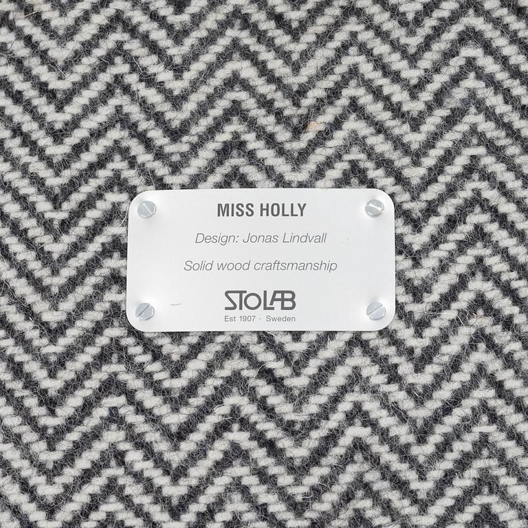 A set of six 'Miss Holly Upholstered' by Jonas Lindvall for Stolab designed 2018.