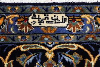 A carpet, Kashan, c. 393 x 297 cm.