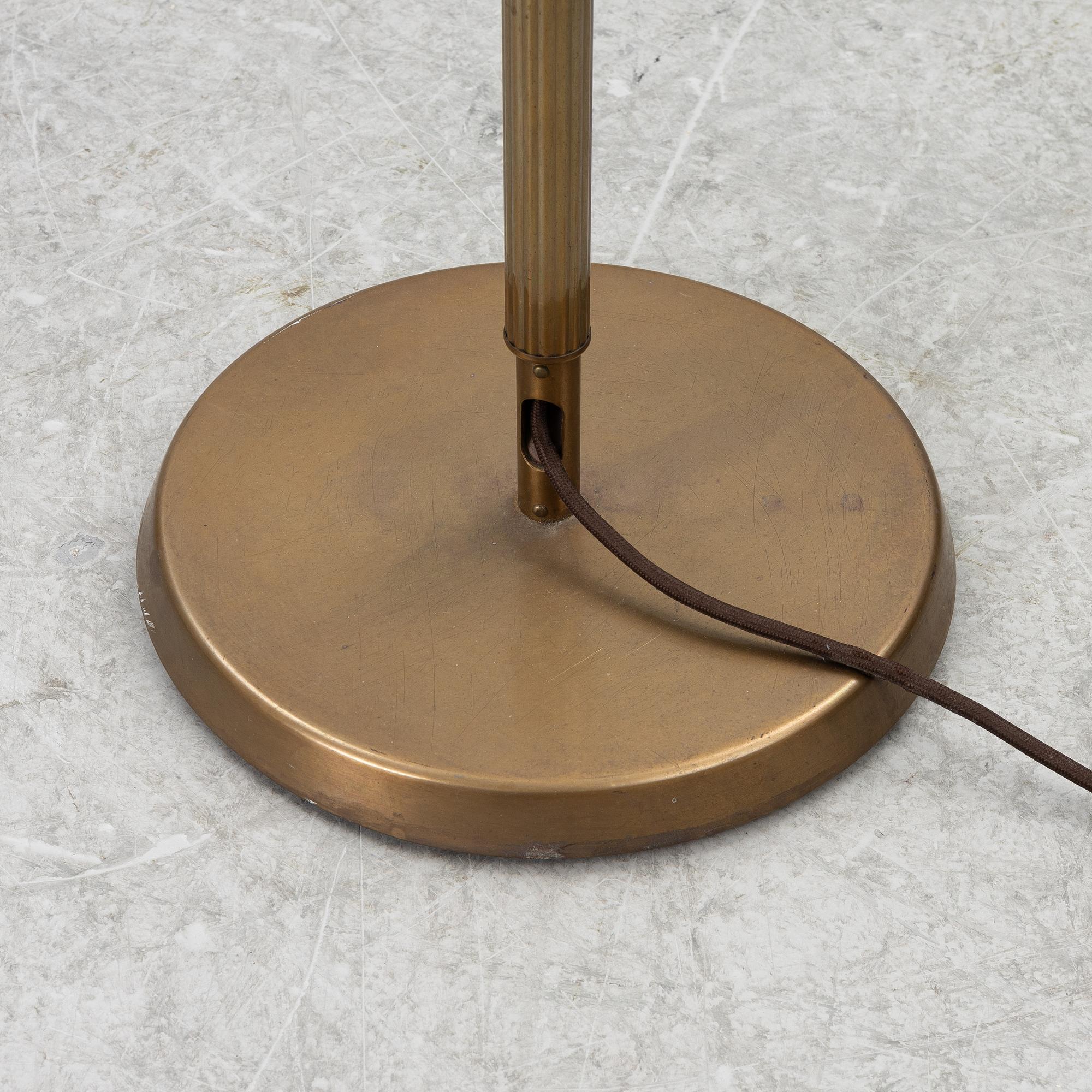 A floor lamp, HW Armatur, 1950s-60s.