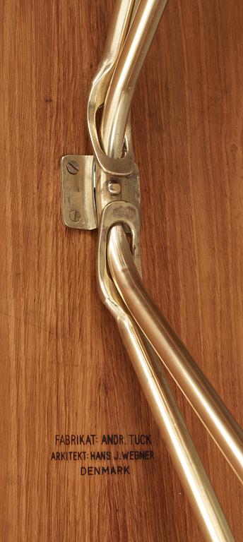 HANS J WEGNER, matbord med klaffar, Andreas Tuck, Danmark, 1950-60-tal.