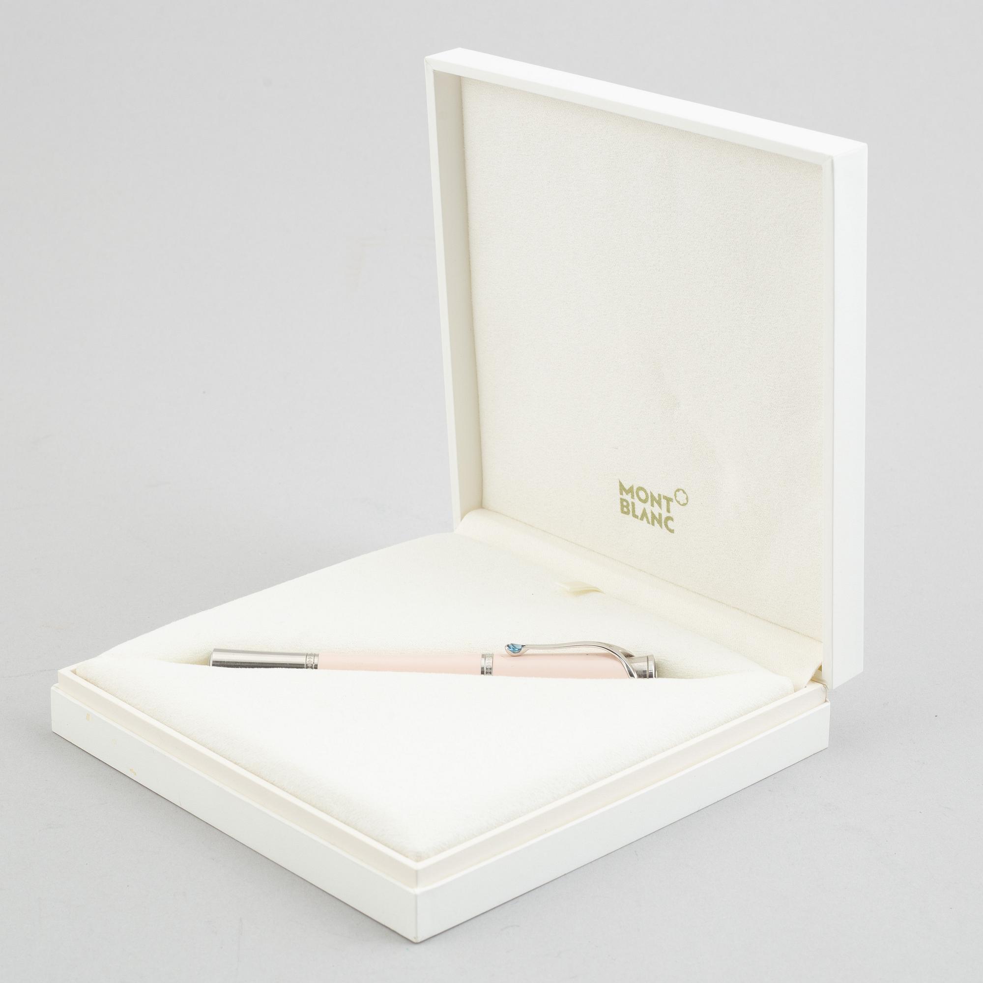 A fountain pen, Montblanc "Muses Poudré Special Edition Fountain Pen M".