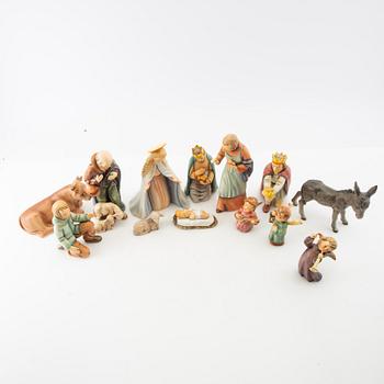 Krubb figures 13 pcs Goebel Tsykland numbered 0018/2000.