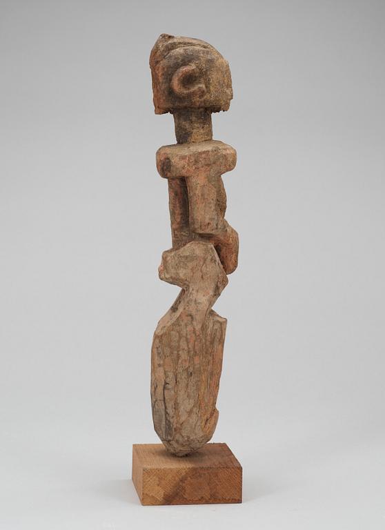FETISCH, trä, Tellem/Dogon-stammen. Mali 1800-talets mitt/andra hälft.