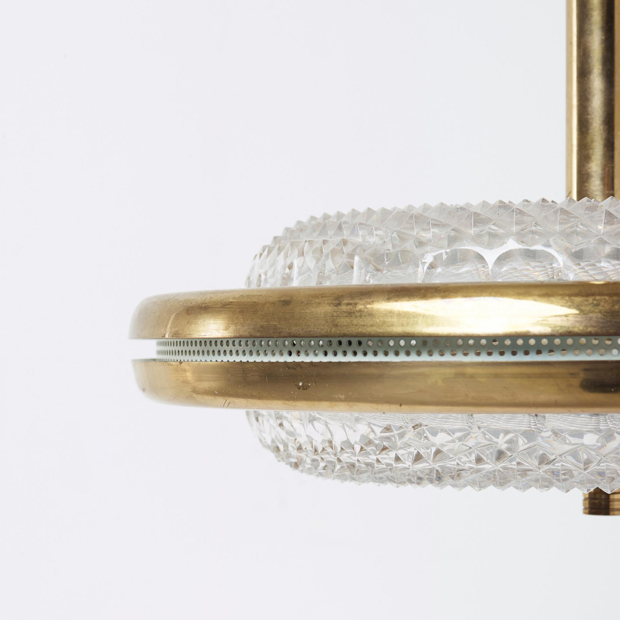 A Tyringe Konsthantverk ceiling lamp, 1960´s or 1970´s.