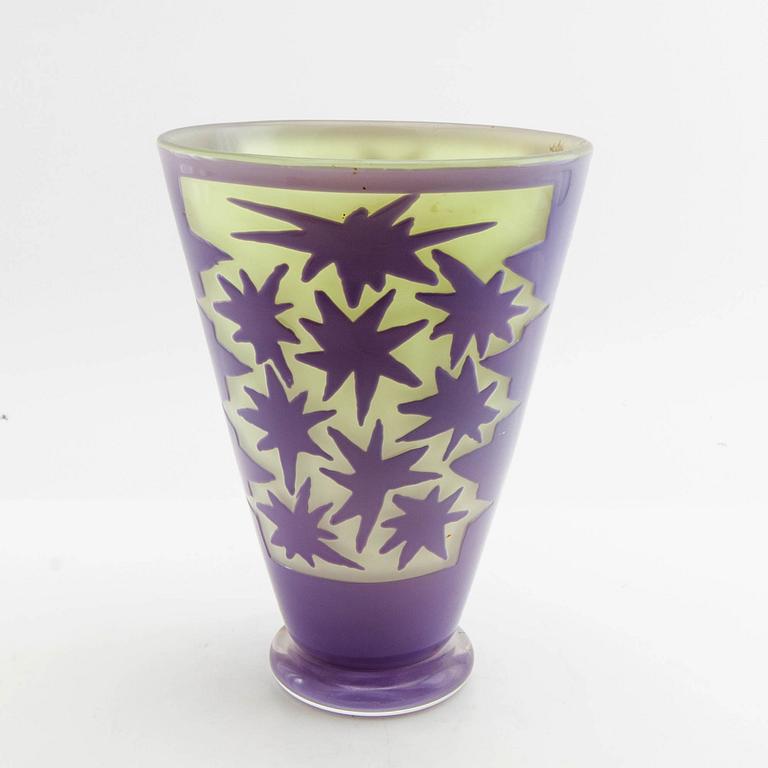 Helén Krantz, vas, Orrefors, sent 1900-tal.