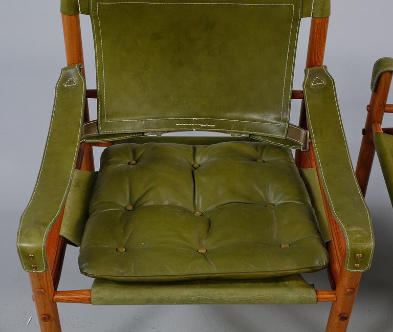 KARMSTOLAR, ett par, "Sirocco", Arne Norell, Norell Möbel AB, 1960/1970-tal.