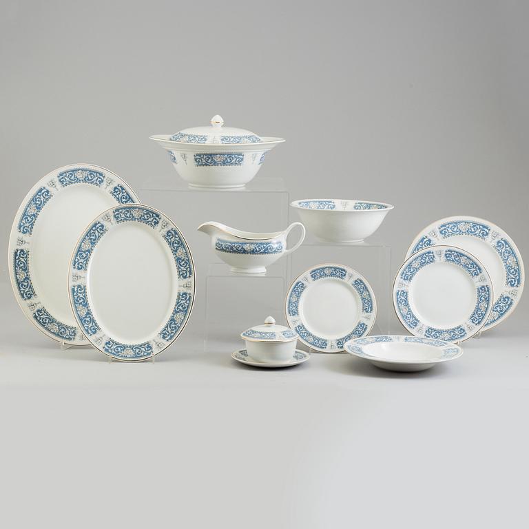 A mid 20th century 'Snow White' porcelin service, Johnson Bros ,33 pcs.