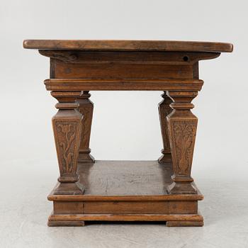 A Swedish provincial table, dated 1792.