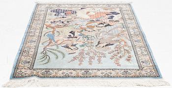 Matta, orientalisk, figural, ca 168 x 108 cm.