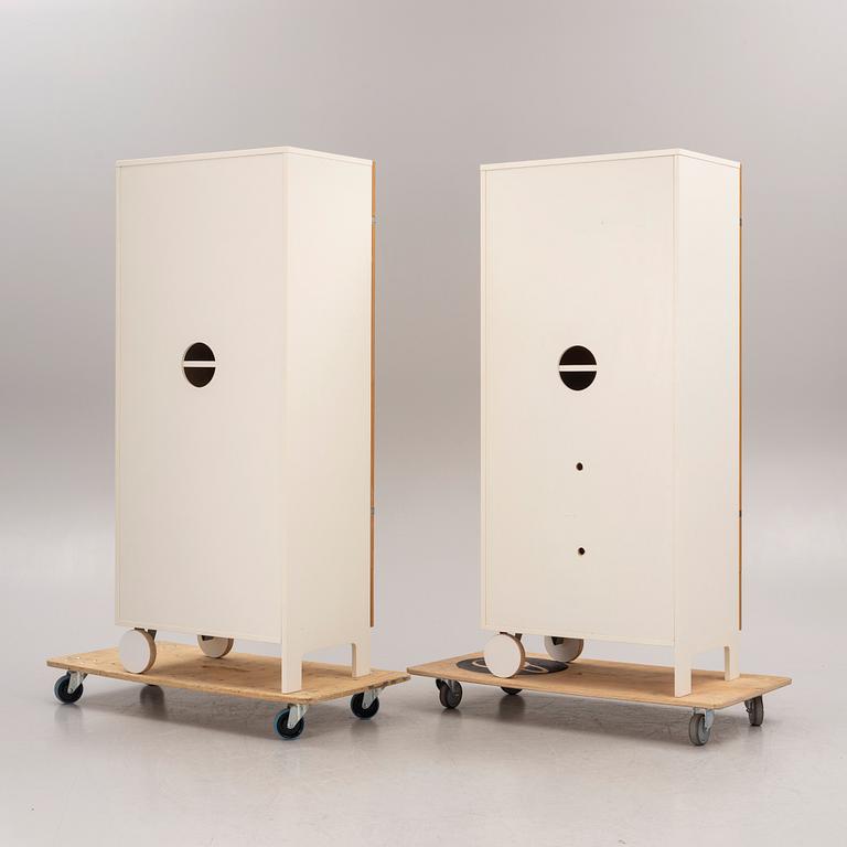 Thomas Sandell, skåp, ett par, ur PS-kollektionen, IKEA, 1990-tal.