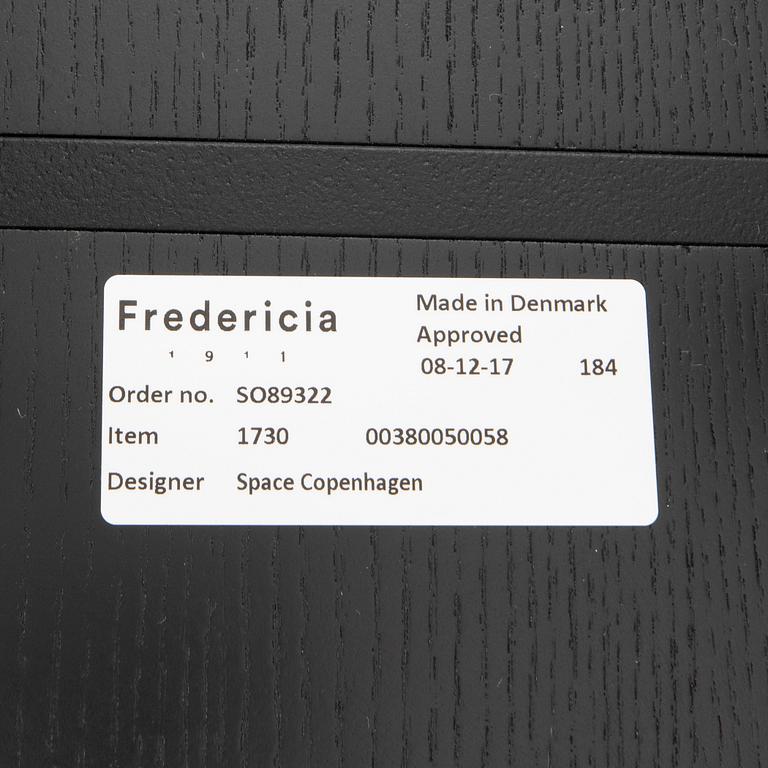 Space Copenhagen barstolar 3 st "Spine Wood Base" för Fredericia furniture Danmark 2000-tal.