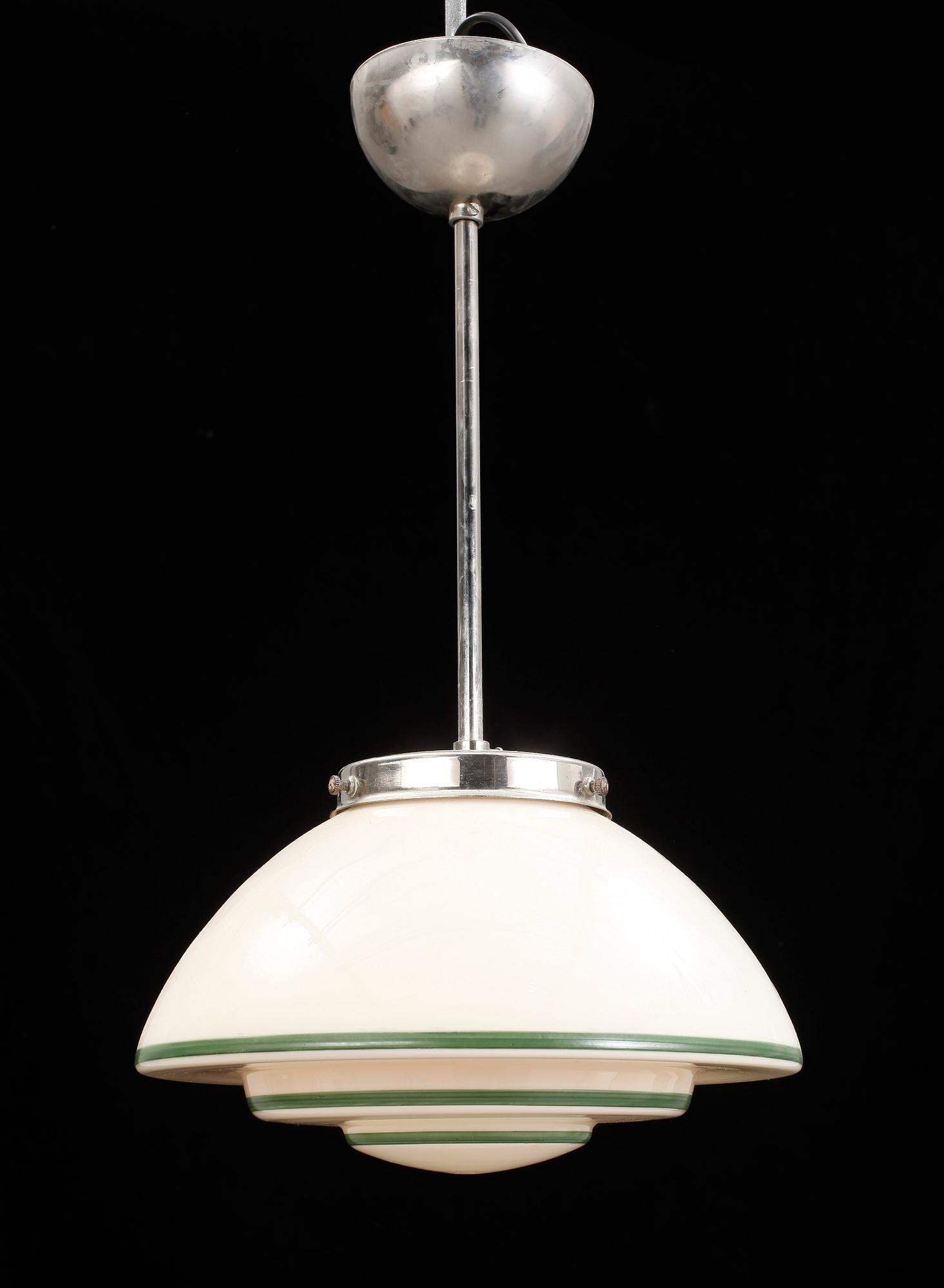 TAKLAMPA, art deco, 1930/40-tal.