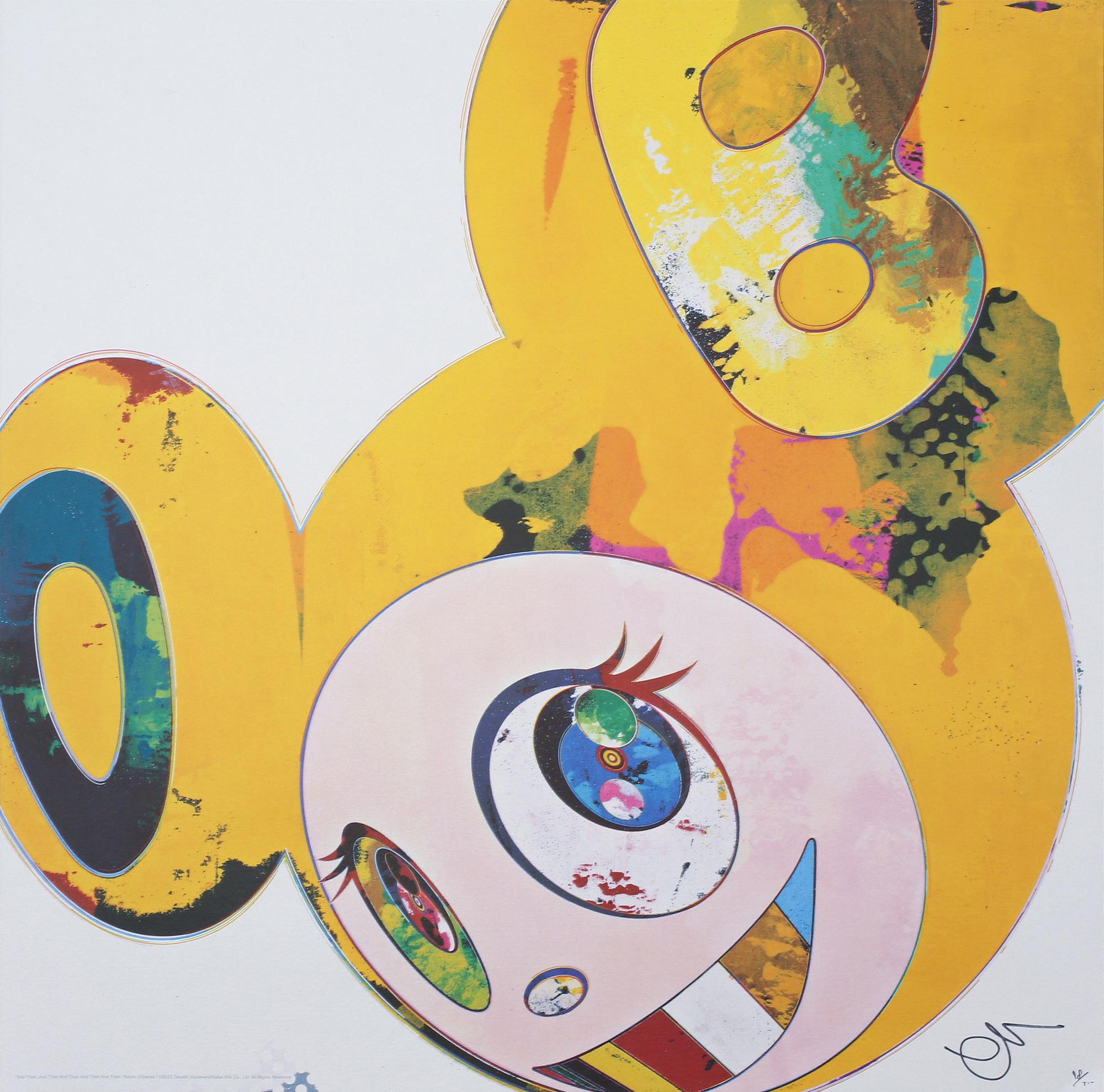 TAKASHI MURAKAMI, färgoffset, signerat och numrerat 98/300, daterat i tryck 2013.