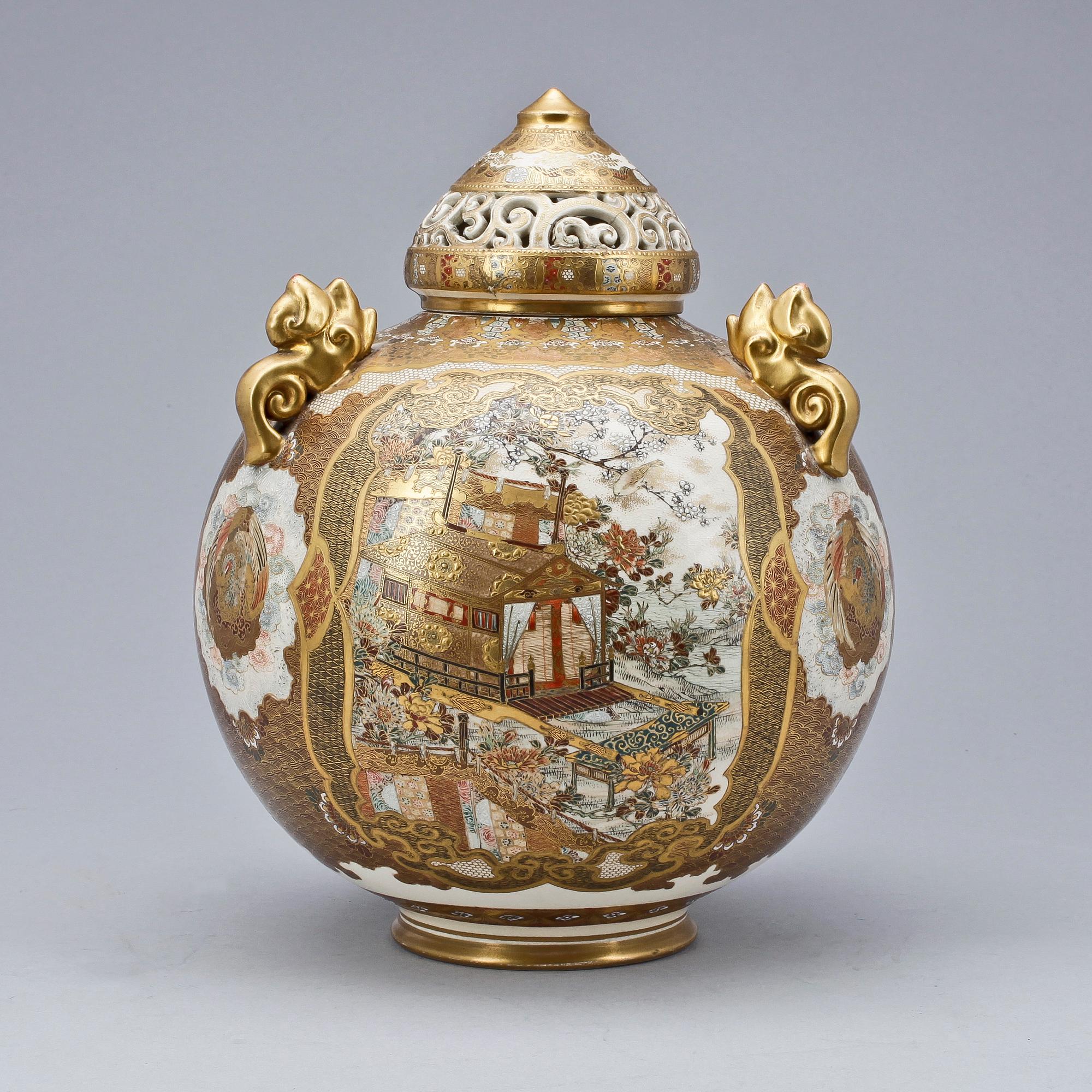 LOCKURNA, satsuma, Japan, 1800/1900-tal.