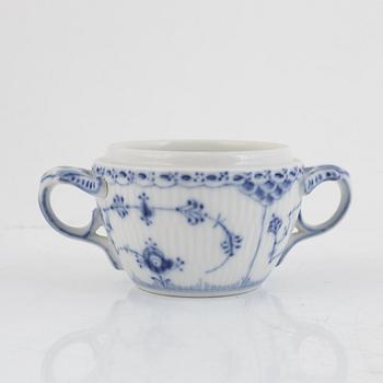 Coffee service, 30 pieces, porcelain, "Musselmalet", half-lace, Royal Copenhagen,