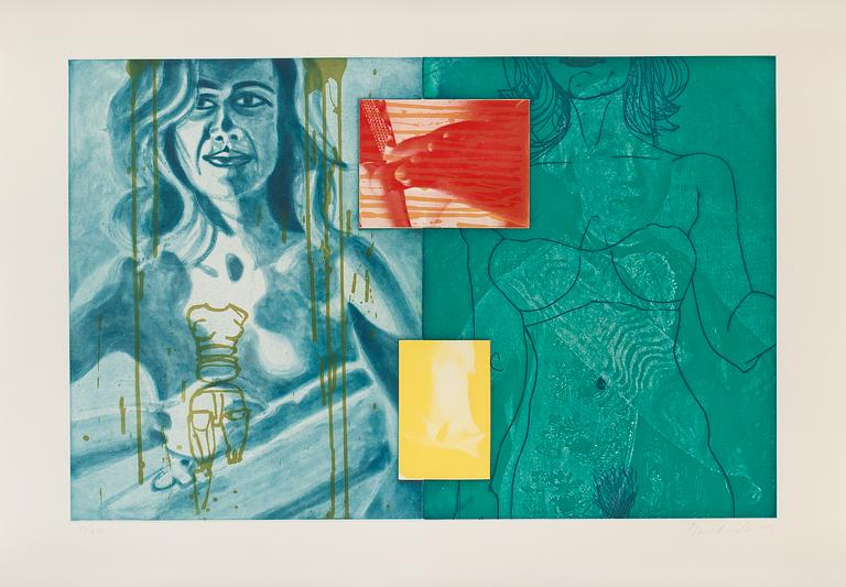 David Salle, "Canfield Hatfield 8".