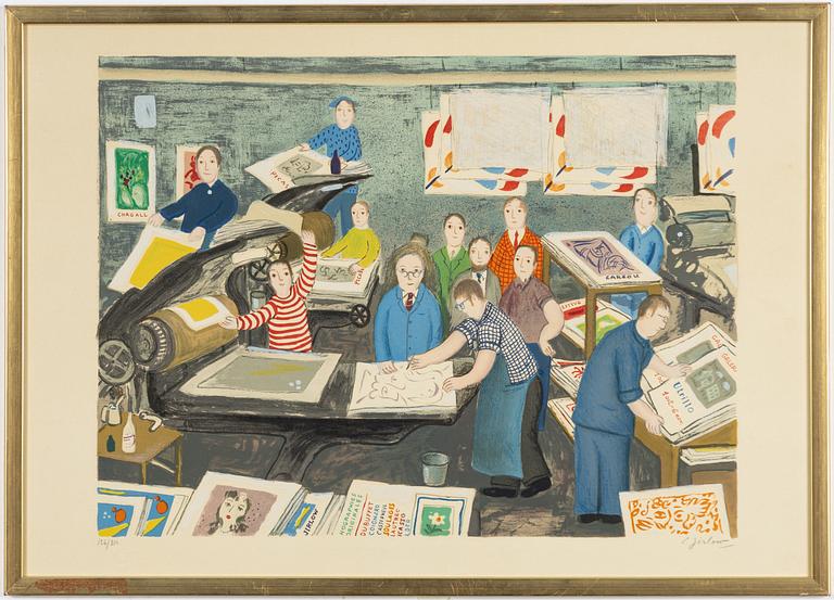 Lennart Jirlow, "Mourlots tryckeri".