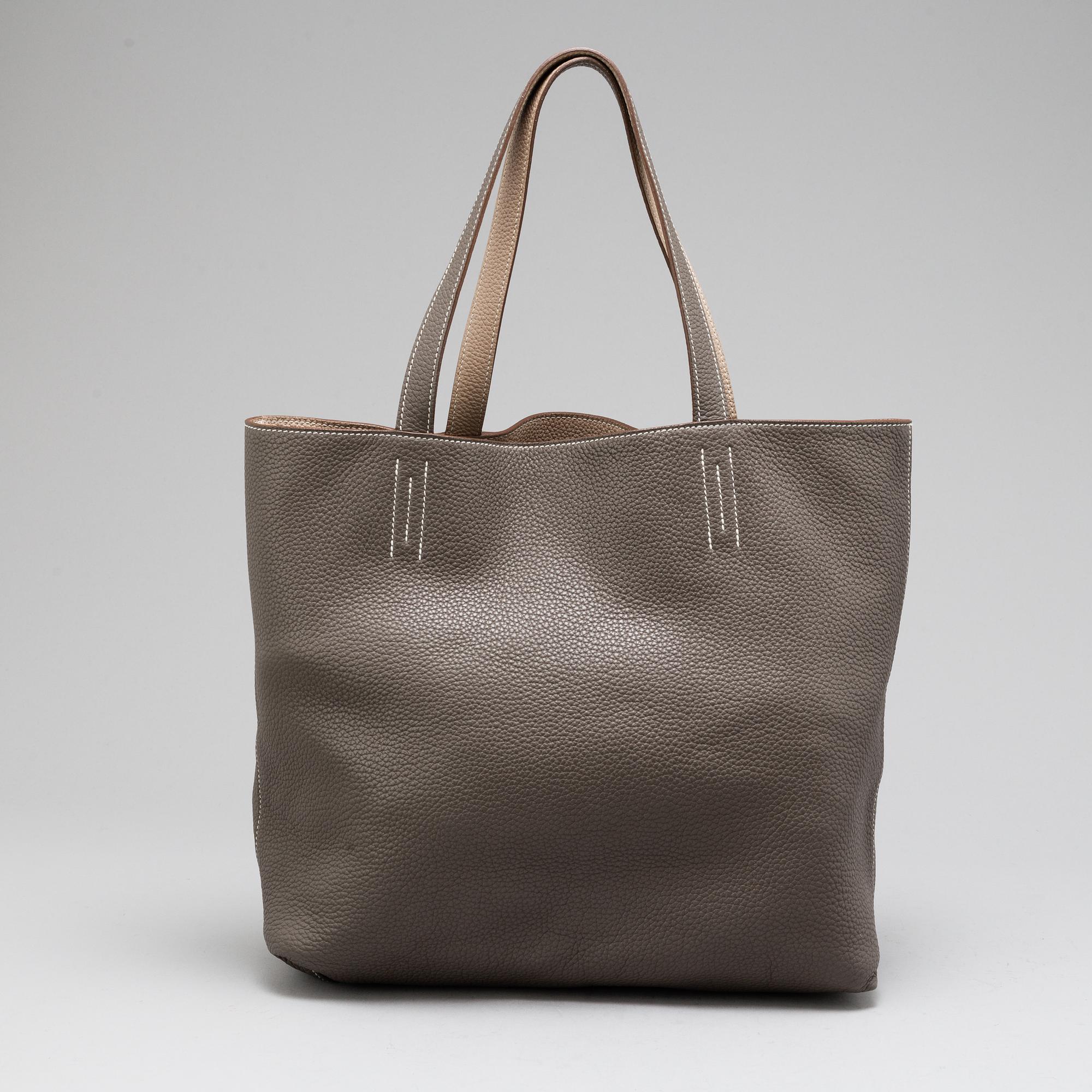 HERMÈS, a 'Double Sens 45' tote bag.