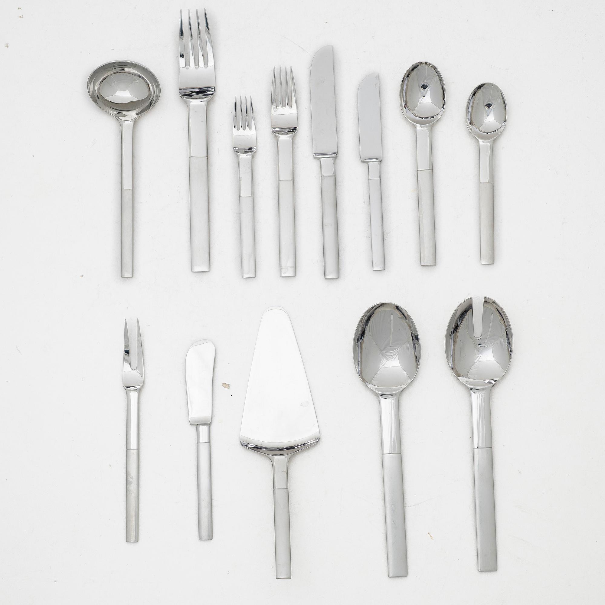 Gunnar Cyrén, Cutlery set, 127 pieces, "Nobel", Gense.