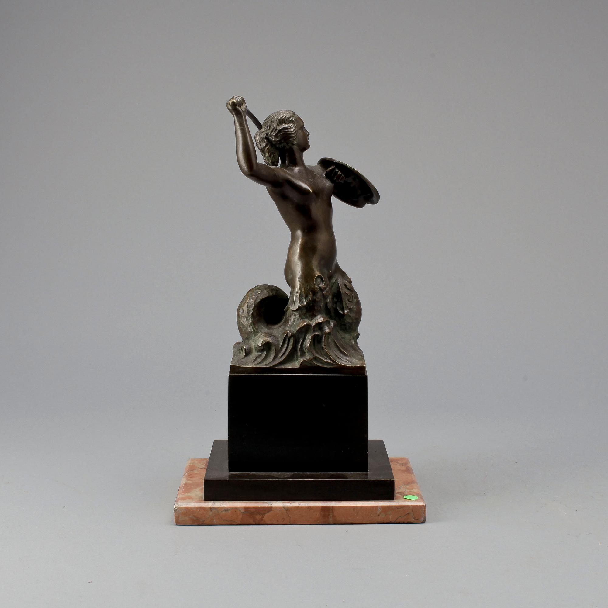 WŁADYSŁAW MIECZNIK, efter, skulptur, brons, brickmärkt.