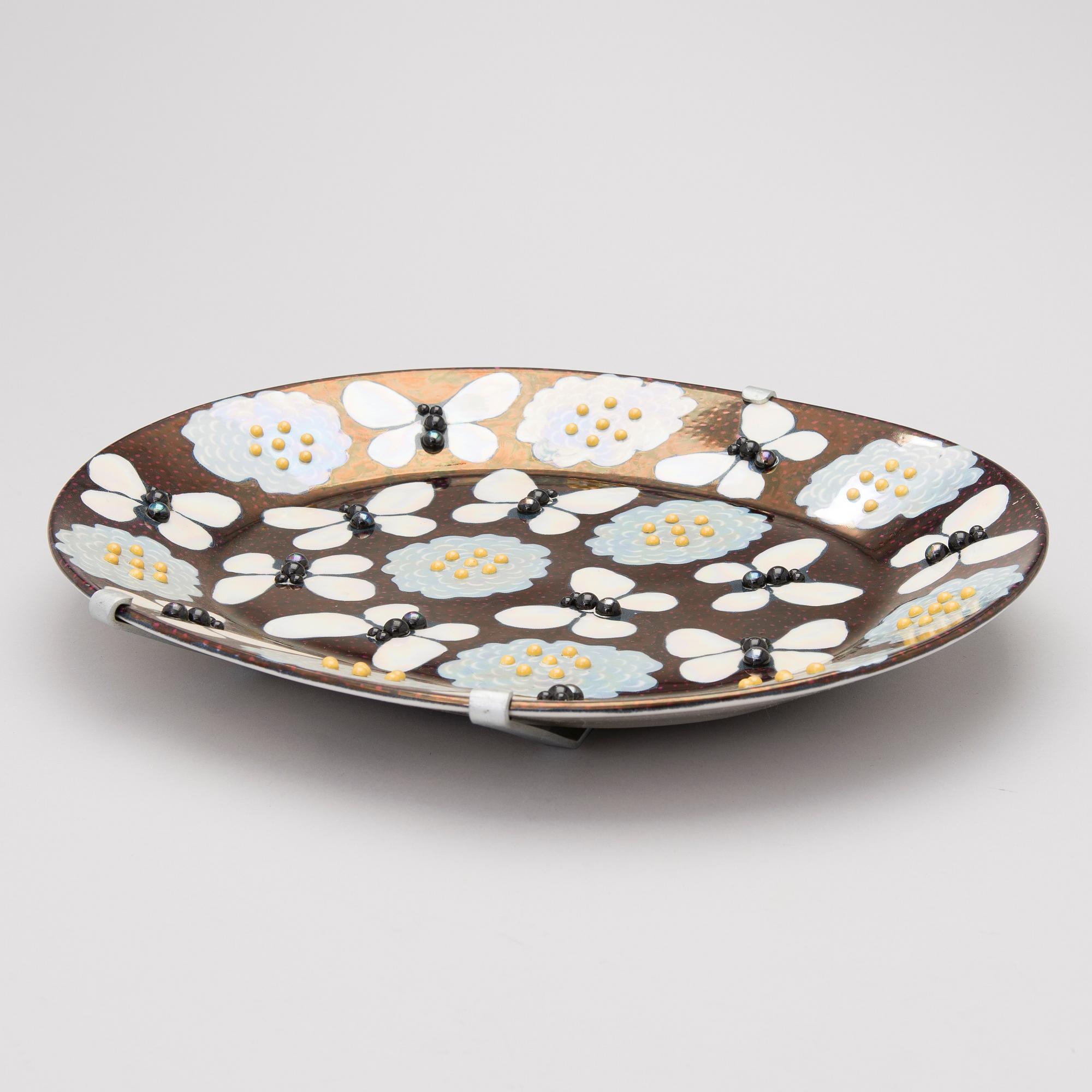 BIRGER KAIPIAINEN, FAT, keramik, "Butterfly", Arabia Art 1982, signerat och numrerat 79/300.