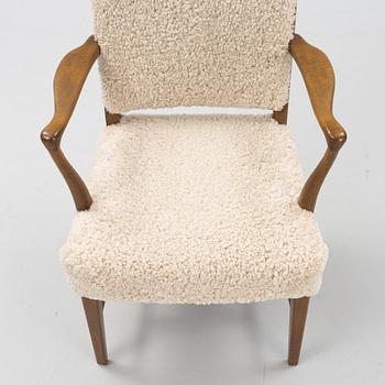 David Rosén, a Swedish Modern easy chair, 1940's/50's.