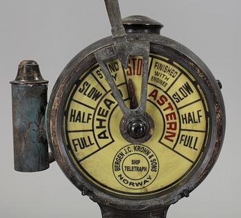 MASKINTELEGRAF, Krohn & Son As, Norge, 1900-talets första hälft.