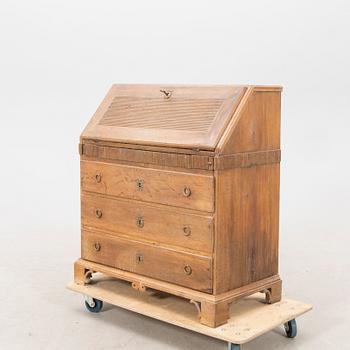 A 19th century oak writing desk.