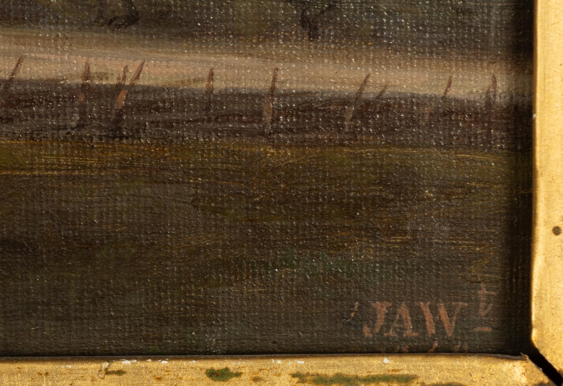 Jakob August Winquist, View over Ytterhogdal, Hälsingland.