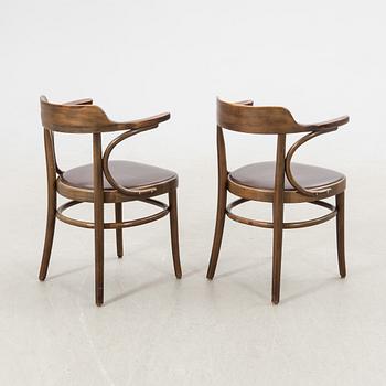Armchairs 6 pcs Gemla late 20th century.