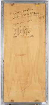 Jim Dine, "Four Robes Existing in this Vale of Tears".