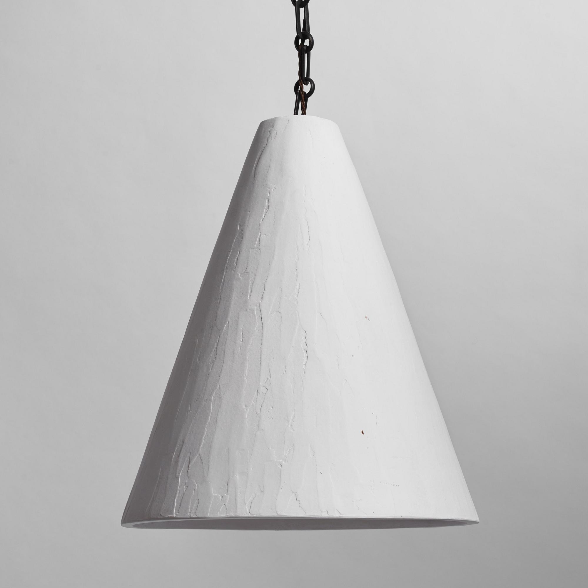 Rose Uniacke, taklampa, "Plaster Cone Hanging Light", Rose Uniacke, Storbritannien.