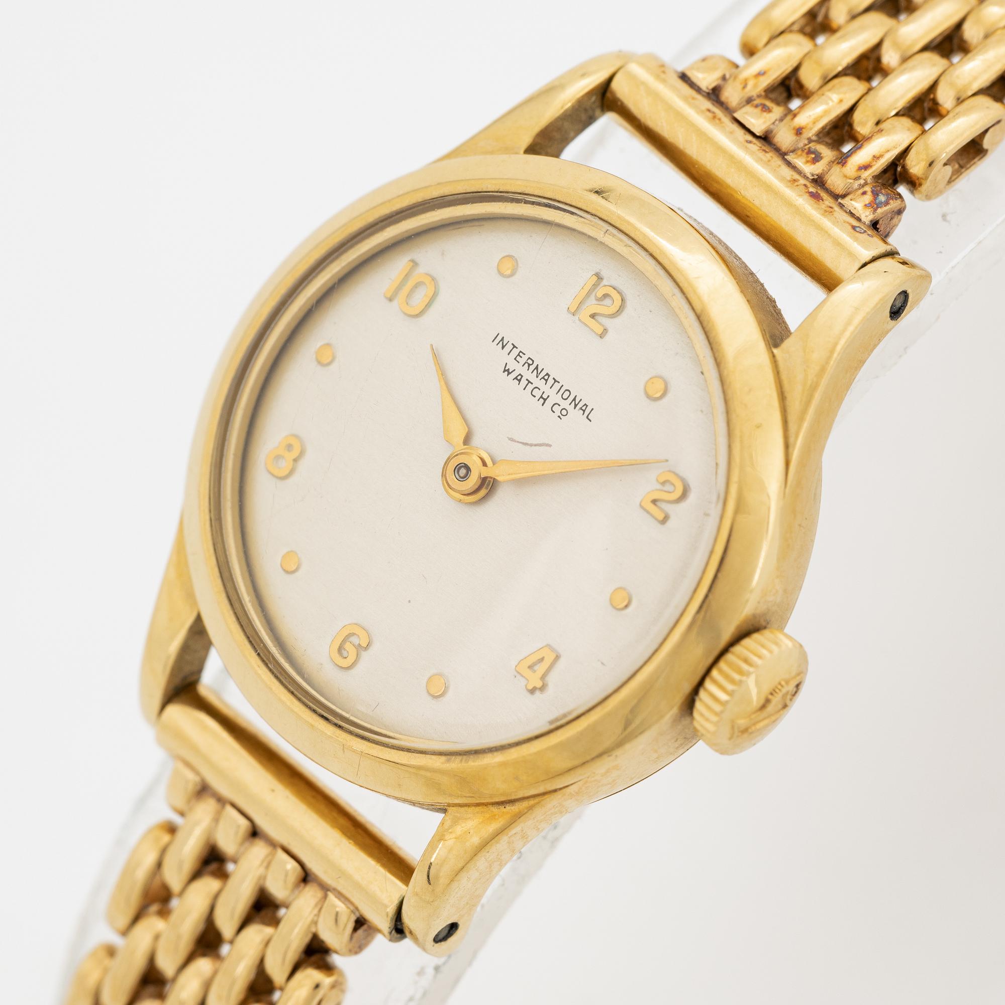 International Watch Co, (IWC), armbandsur, 21,5 mm.