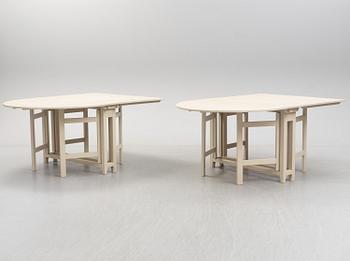 SLAGBORD, ett par, "Bergslagen", IKEA:s 1700-talsserie, 1990-tal.