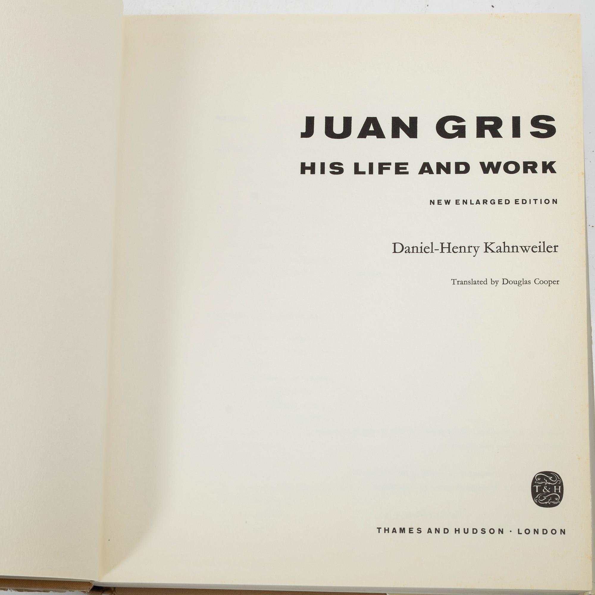 En samling konstböcker, 12 volymer, 1823-1969.