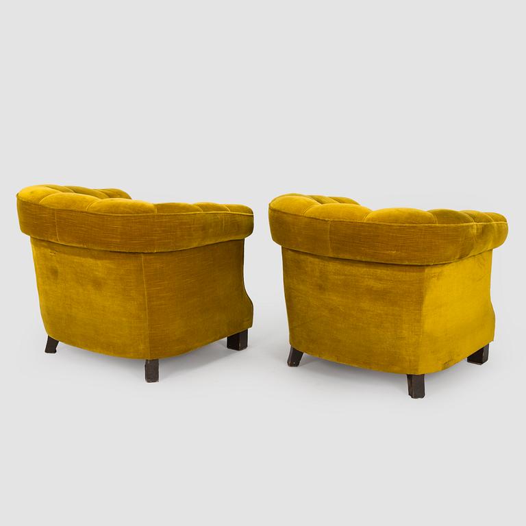 Nojatuolipari, malli 218 "Tuomari", Asko 1930-luku.