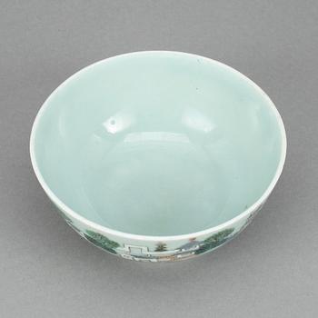 SKÅL, porslin, Kina, 1800-tal.