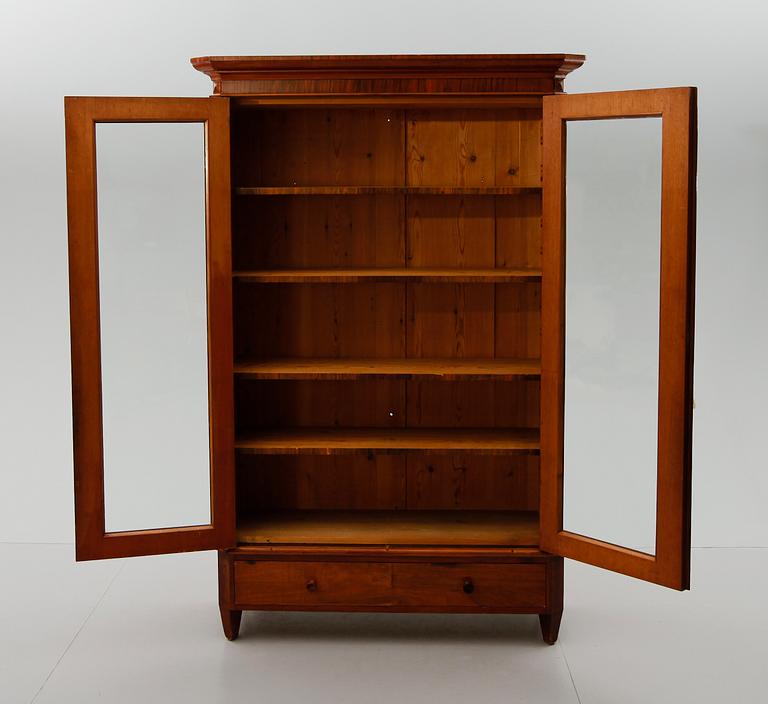 BOKSKÅP, sent 1800-tal.