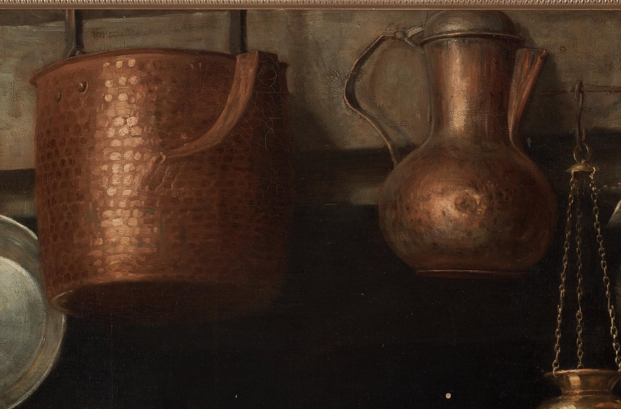 Henry Scott Tuke, At the metal merchant.