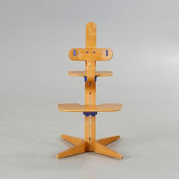 A child chair by Peter Opsvik for Stokke, late 20th century.