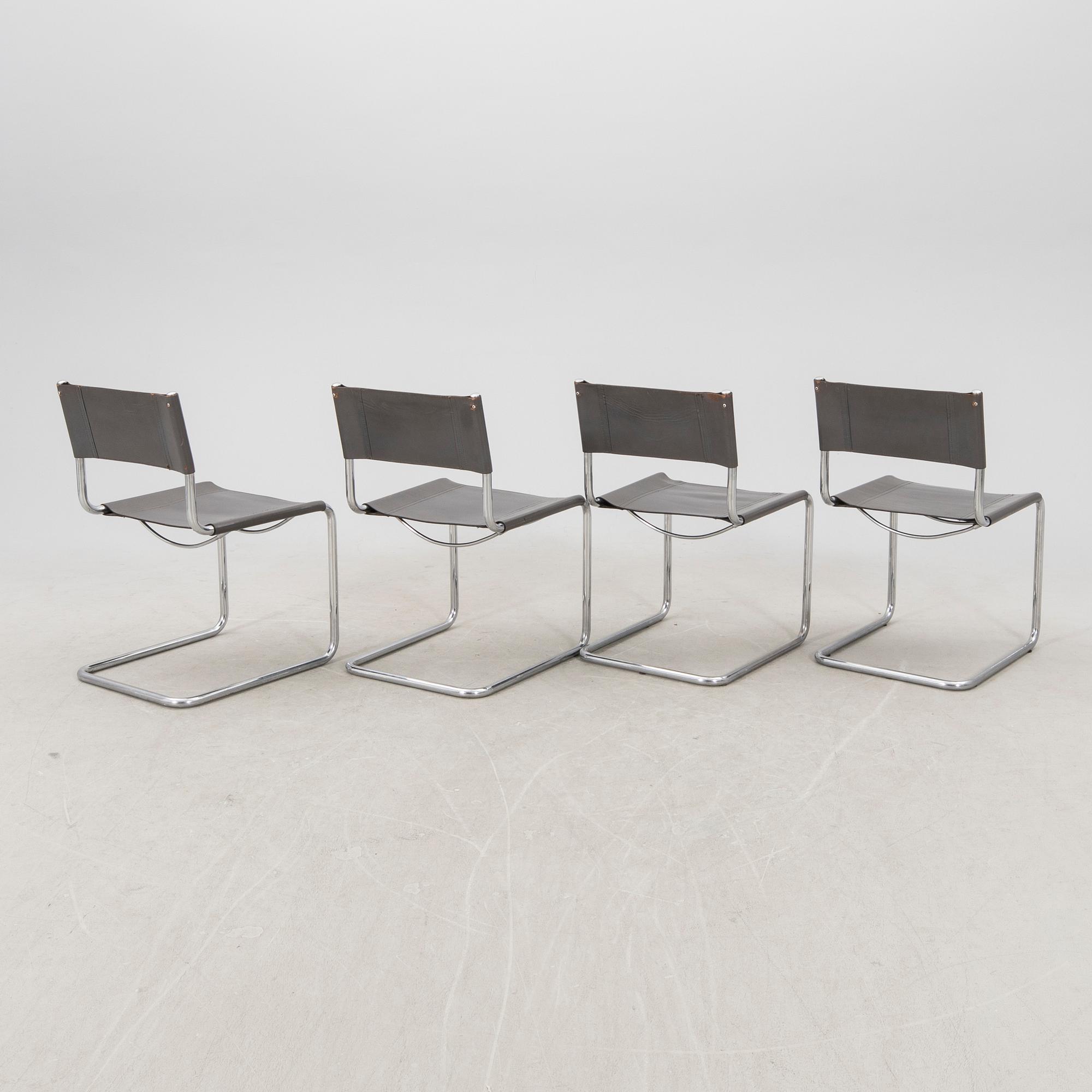 Stolar 4 st Italien 1900-talets senare del.