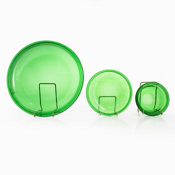 Kaj Franck, service pieces, 28 pcs, "Luna" Nuutajärvi Notsjö, late 20th century.