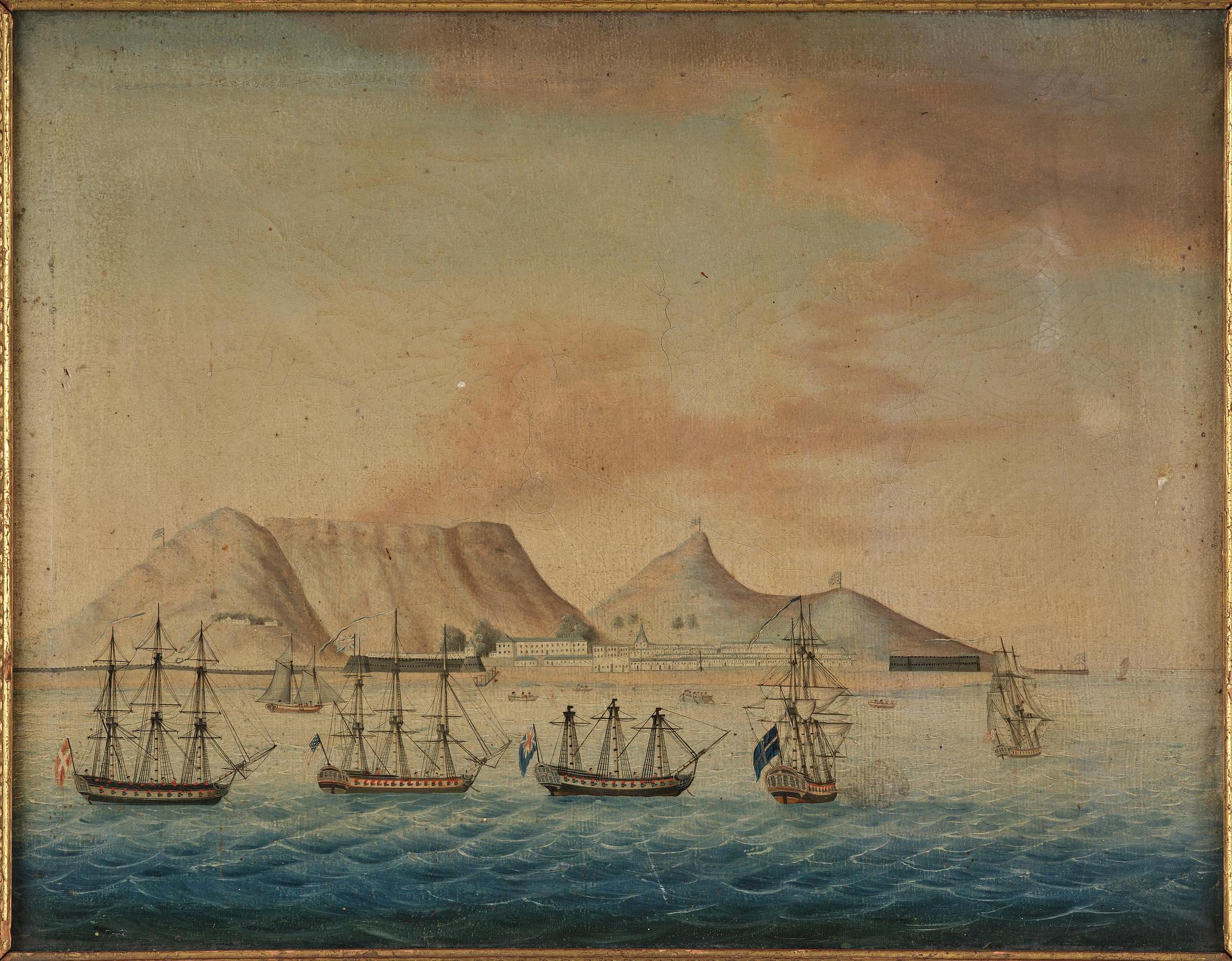 "Table Mountain", Kina, omkring 1800.