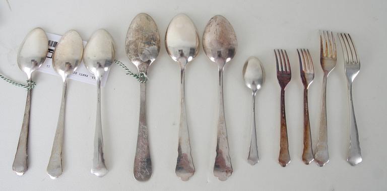PARTI SILVERBESTICK, 11 delar.