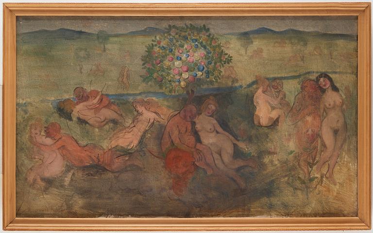 Ivar Arosenius, ”Paradisets lustgård” (The Garden of Paradise).