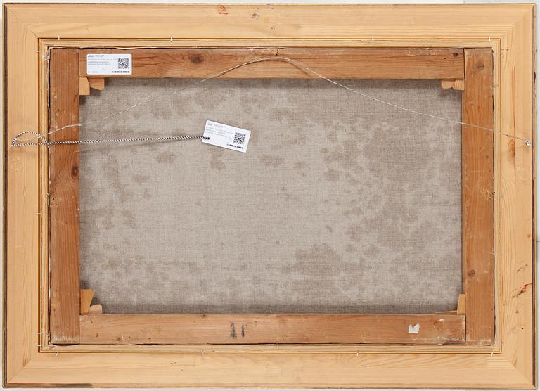 SEVERIN NILSON, oil on canvas laid down on panel, signed Severin Nilson.