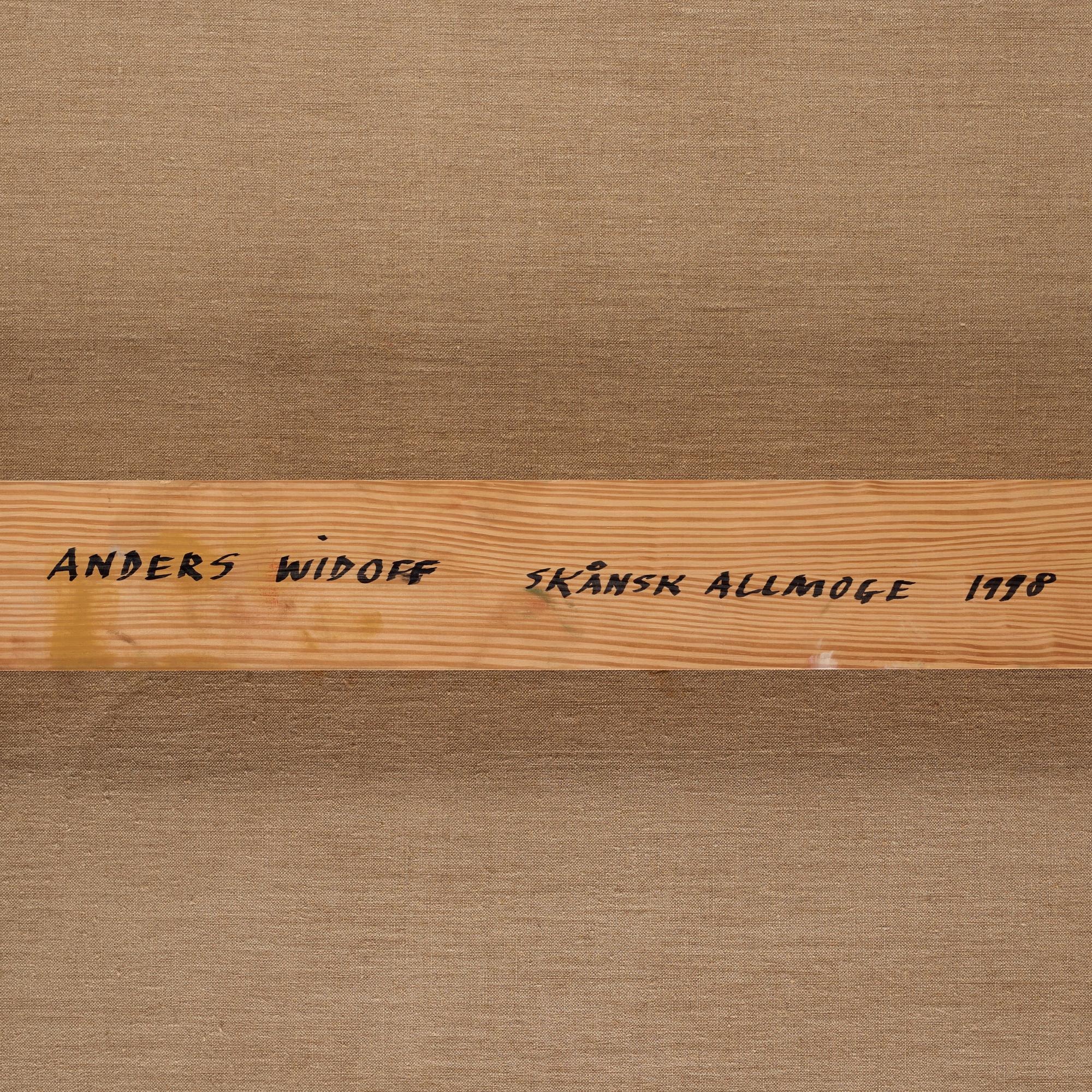 Anders Widoff, "Skånsk allmoge".