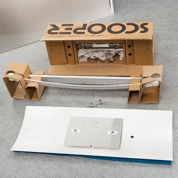 Ingo Maurer, a 'Scooper' ceiling light, late 20th Century.