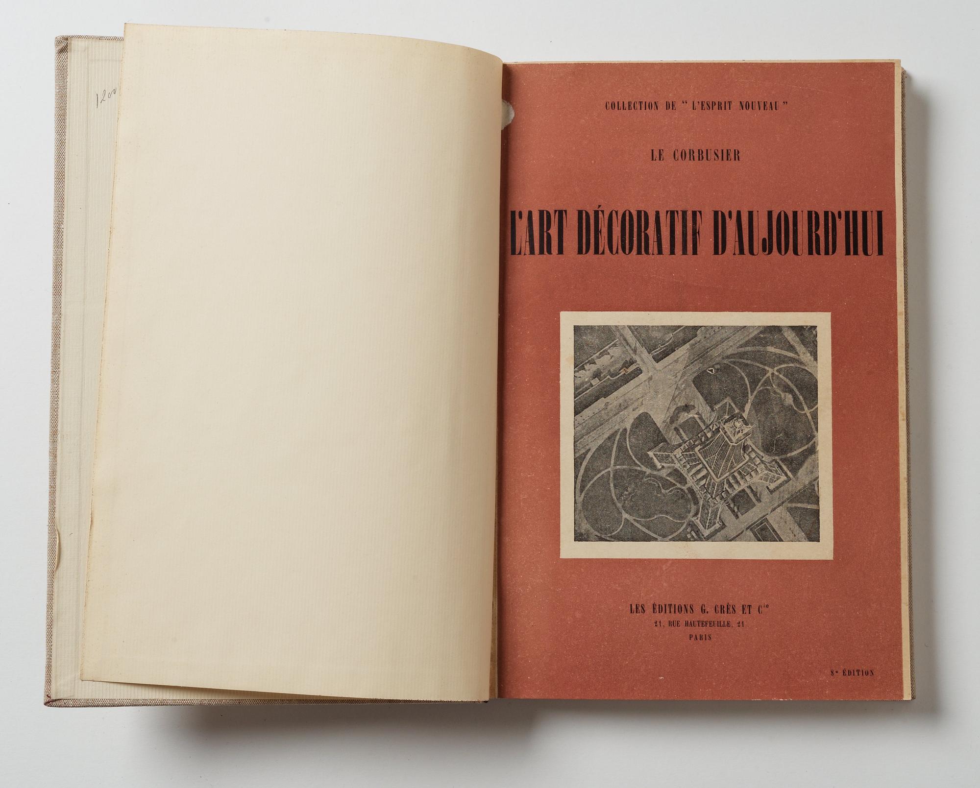 LE CORBUSIER, 'Collection de l'Esprit Nouveau', 5 vol.