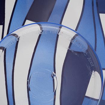 Klas-Göran Tinbäck, a dish, dated 1984.